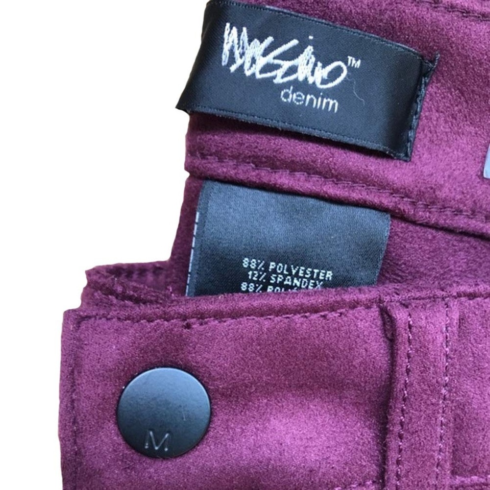 Women's Caber Solid Mid Rise Curvy Skinny Jeggings - Picture 2 of 2